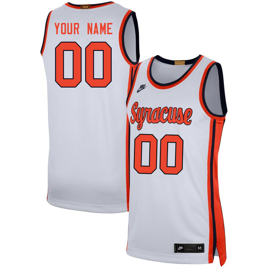 Custom Syracuse Orange Name And Number College Basketball Jersey Stitched-Retro - Click Image to Close